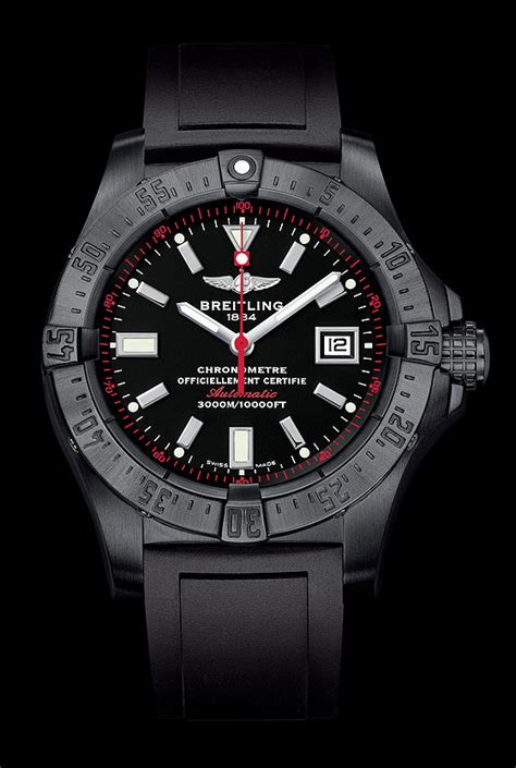 black breitling watch|breitling watches sale clearance.